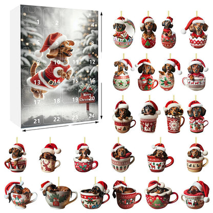 DachshundJoy | Calendario dell'Avvento stravagante per gli amanti dei cani con simpatiche sorprese quotidiane