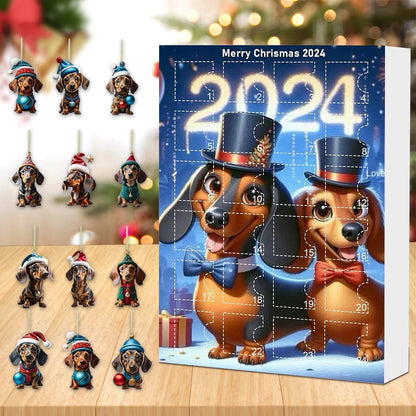 DachshundJoy | Calendario dell'Avvento stravagante per gli amanti dei cani con simpatiche sorprese quotidiane