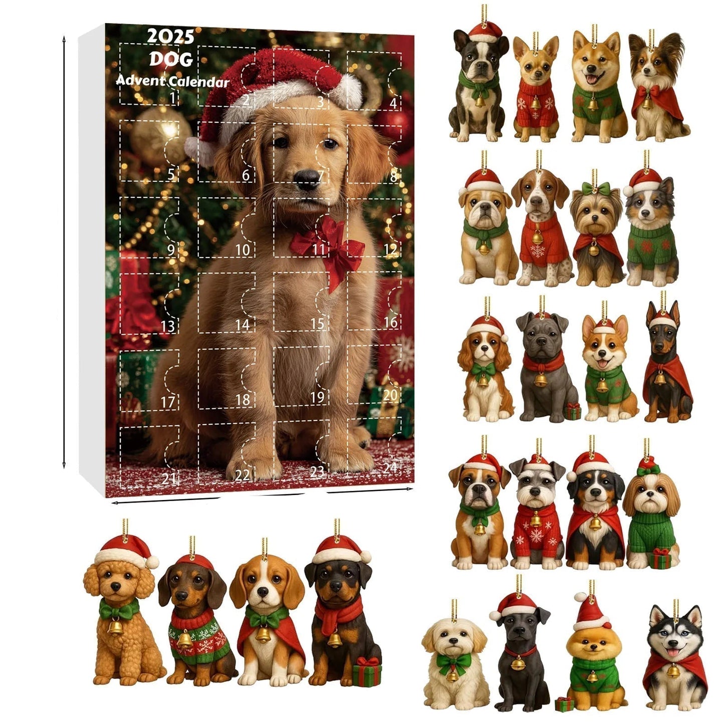 Dachshund Delight | Calendario dell'Avvento a tema cane con graziose sorprese
