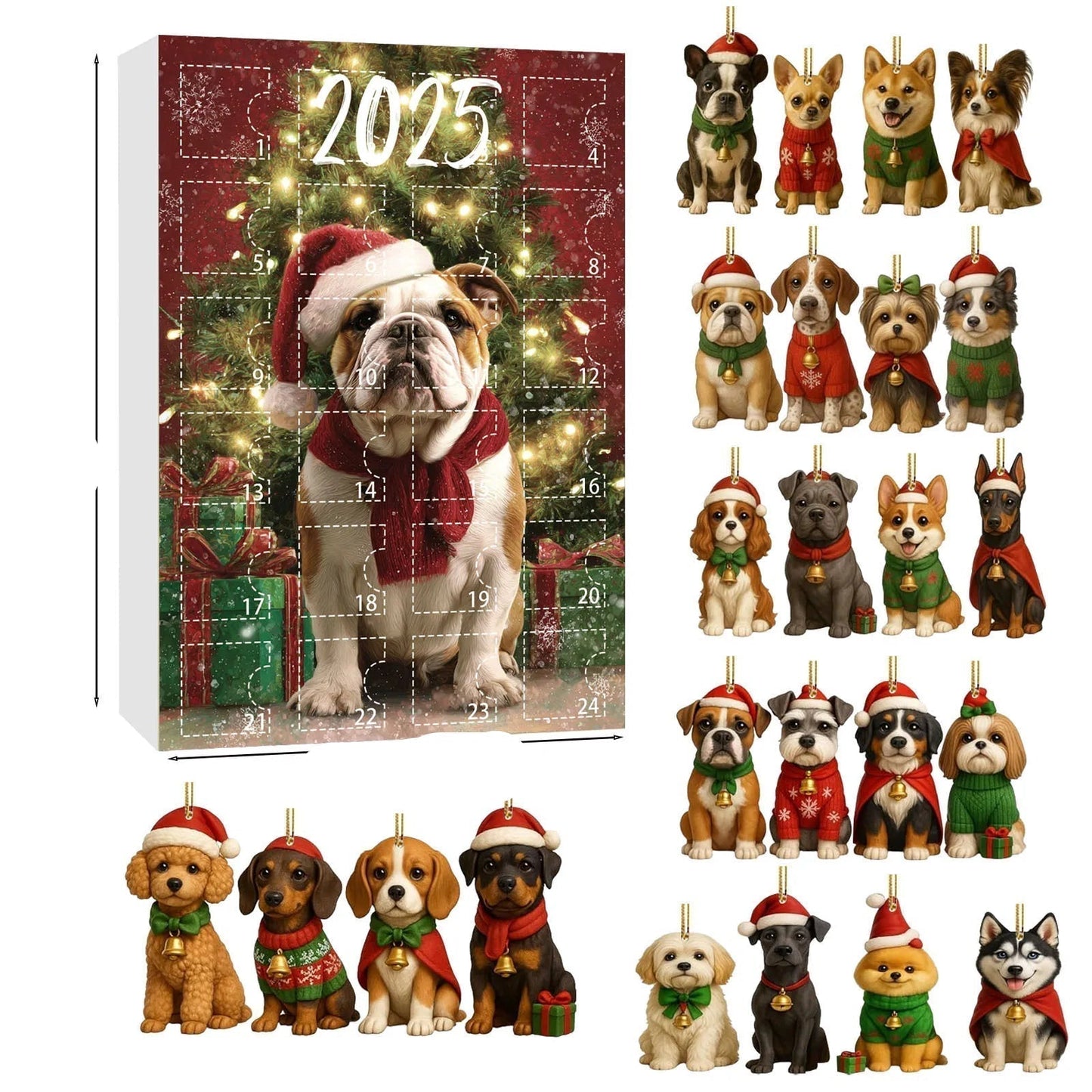 Dachshund Delight | Calendario dell'Avvento a tema cane con graziose sorprese