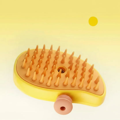 PETSTEAM - Spazzola a vapore per animali domestici per una cura delicata del pelo
