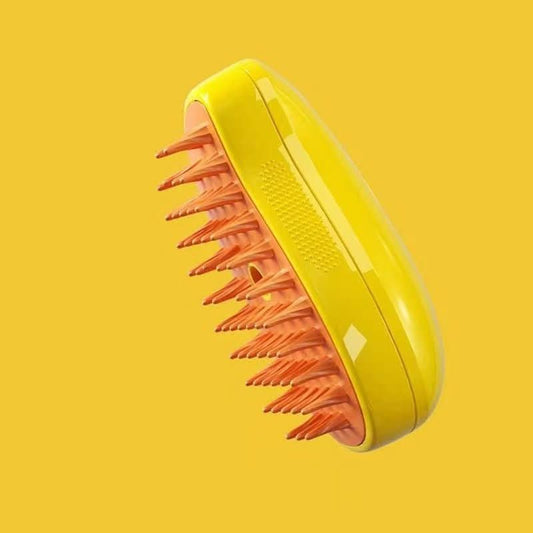 PETSTEAM - Spazzola a vapore per animali domestici per una cura delicata del pelo