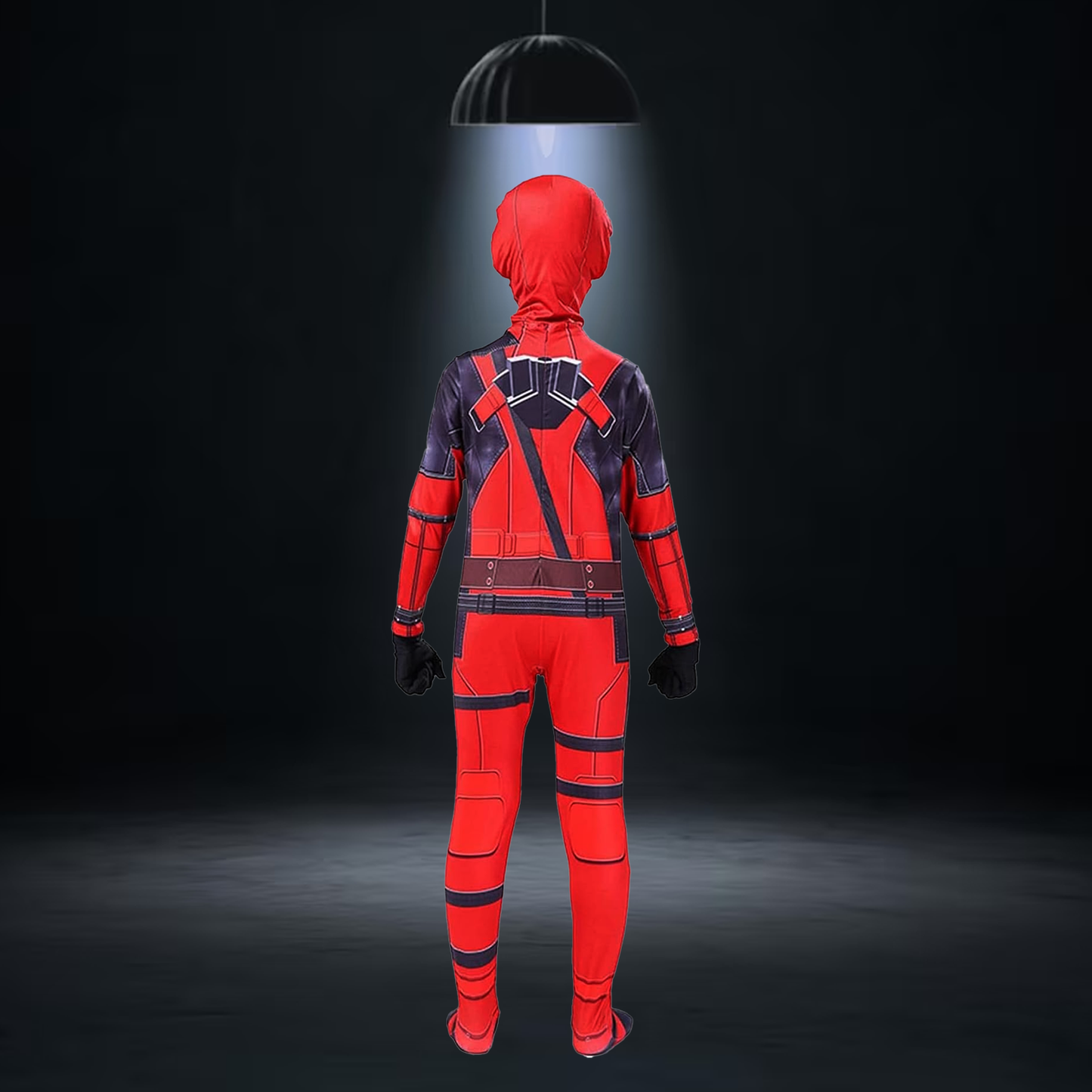 Costume di Deadpool per bambini – Tuta da cosplay per bambini – Costume per la festa del Giorno del Bambino (ispirato alla serie Marvel)