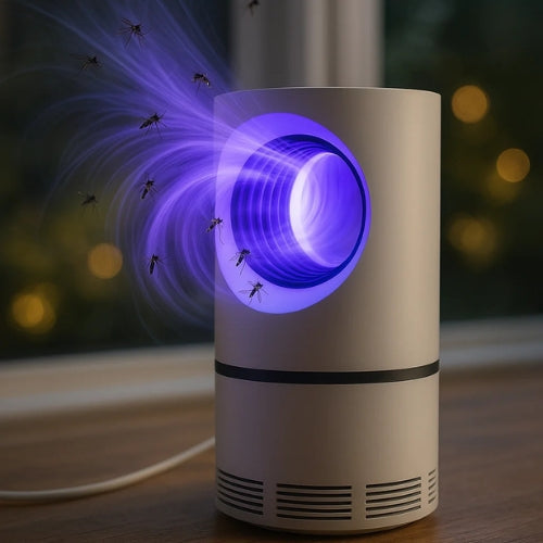 Trappola per insetti a luce UV – Dispositivo antizanzare e acchiappamosche per interni ed esterni
