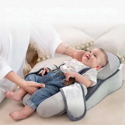 Cuscino Letto Antireflusso per Neonati – Nido per il Sonno con Inclinazione di 15° | Cuscino Portatile Anticoliche e Nido Neonato per un Sonno Sereno