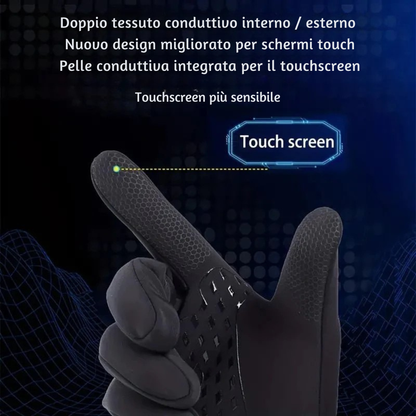 Guanti da ciclismo termici e impermeabili
