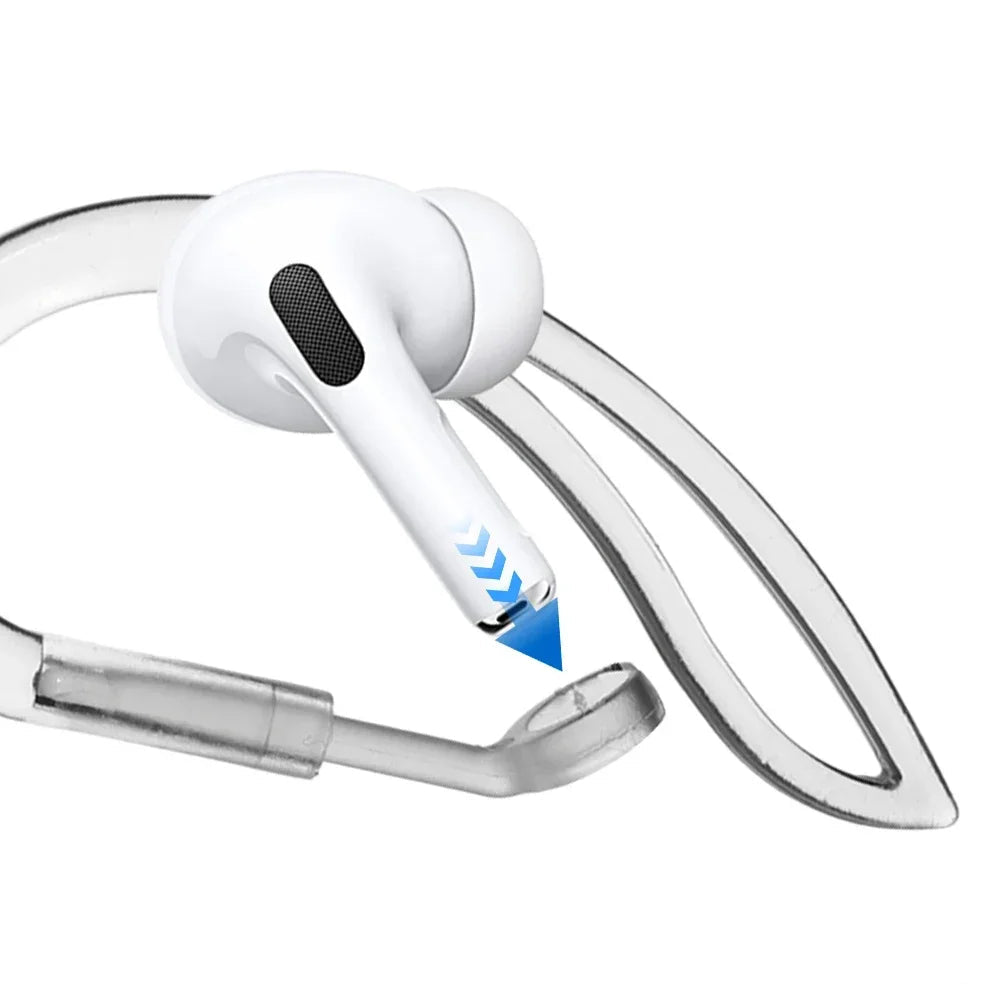 PODANCHOR – Ganci auricolari in silicone resistenti per uso attivo con AirPods