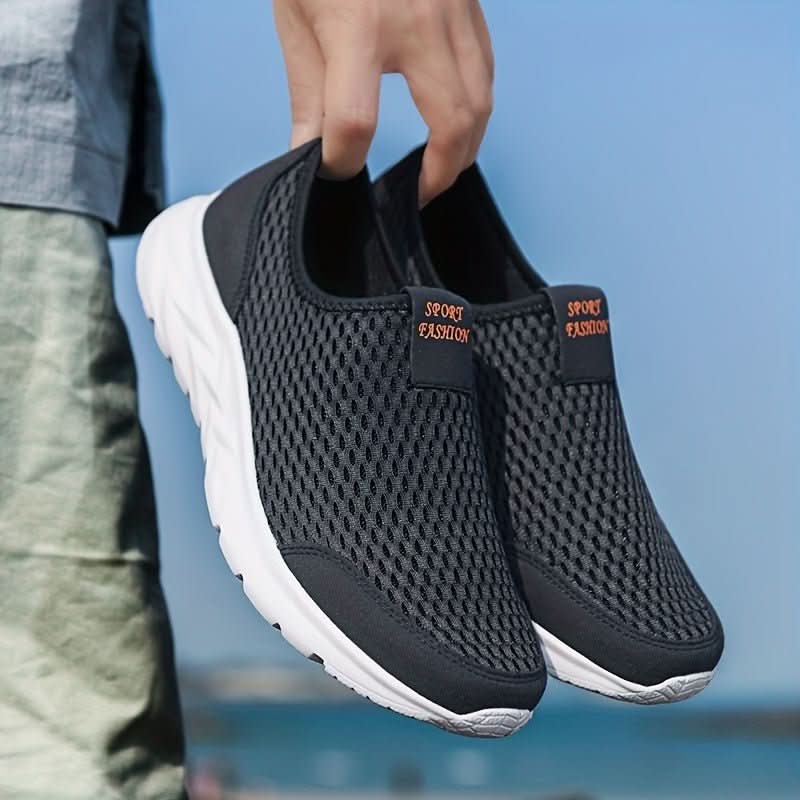 AIRWALK Slip-On - Scarpe da uomo traspiranti per camminare comodamente