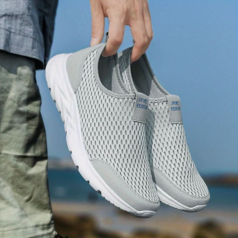 AIRWALK Slip-On - Scarpe da uomo traspiranti per camminare comodamente