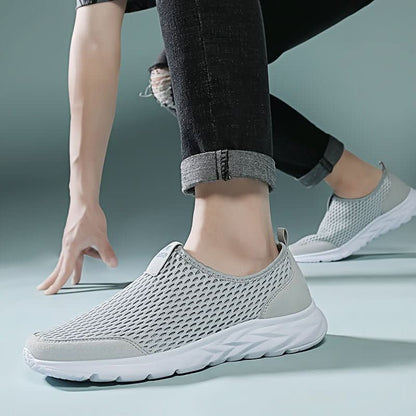 AIRWALK Slip-On - Scarpe da uomo traspiranti per camminare comodamente
