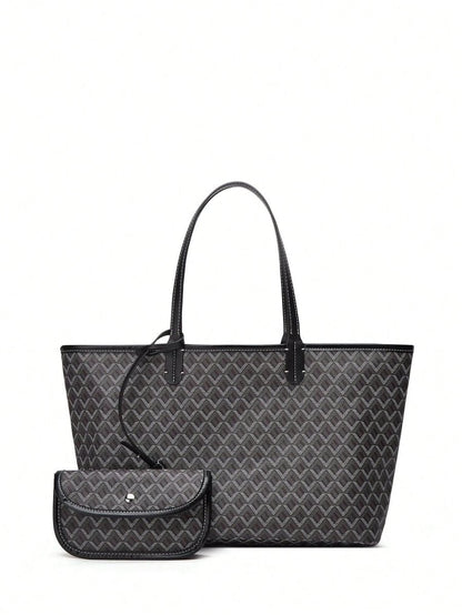 URBANBAG – Borsa a tracolla casual in PVC da donna per uso quotidiano