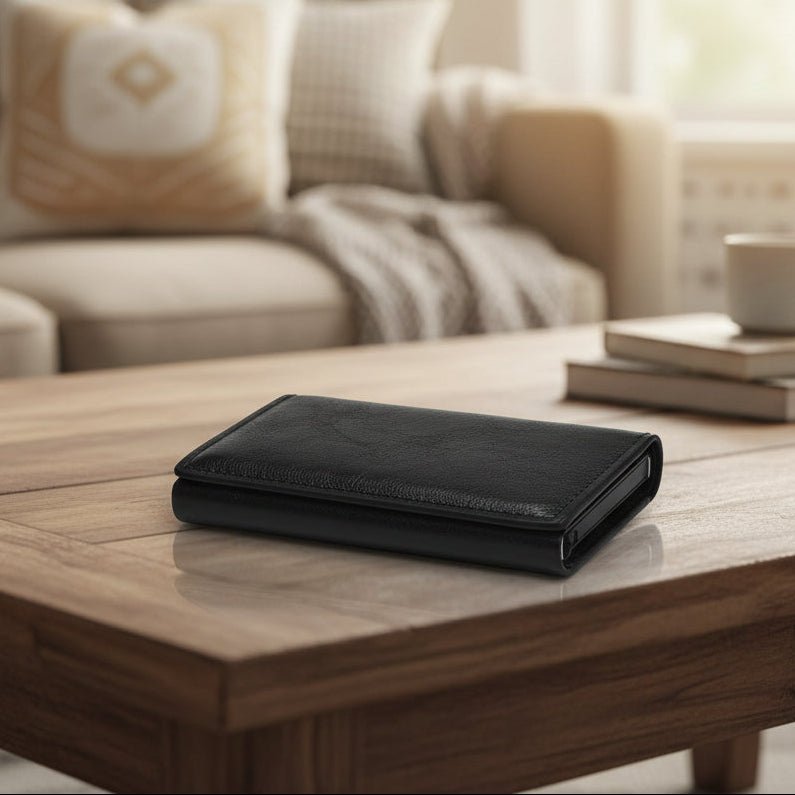 SLIMLOCK – Portafoglio RFID a doppio scomparto per una sicurezza snella nella vita quotidiana