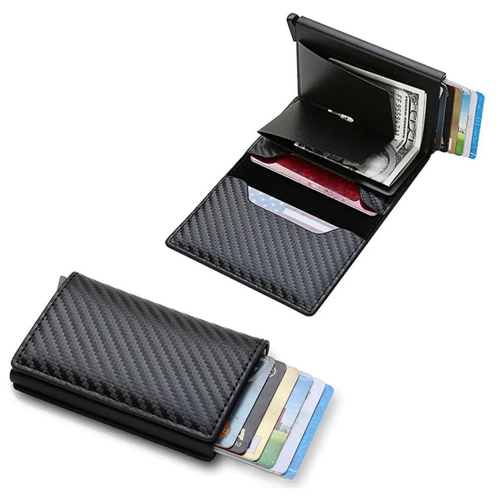 SLIMLOCK – Portafoglio RFID a doppio scomparto per una sicurezza snella nella vita quotidiana