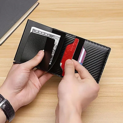 SLIMLOCK – Portafoglio RFID a doppio scomparto per una sicurezza snella nella vita quotidiana