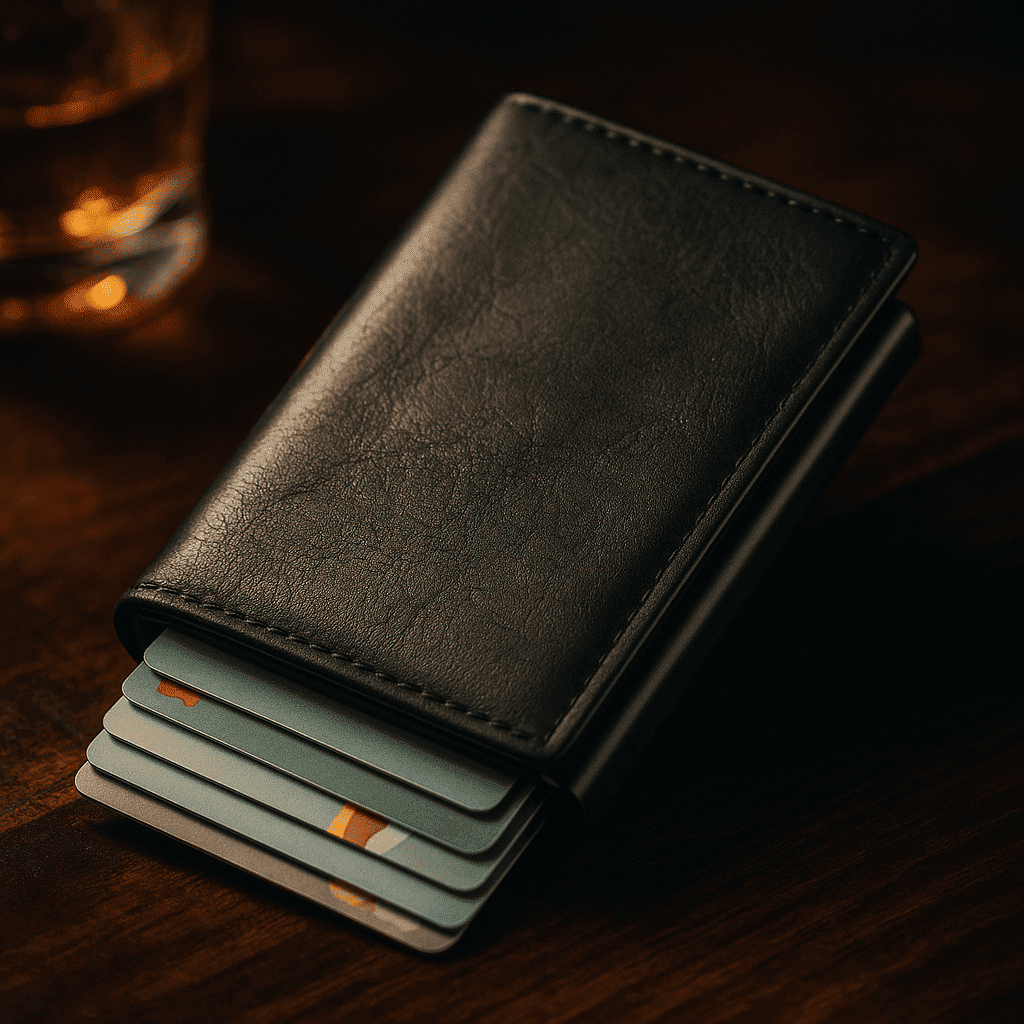 SLIMLOCK – Portafoglio RFID a doppio scomparto per una sicurezza snella nella vita quotidiana