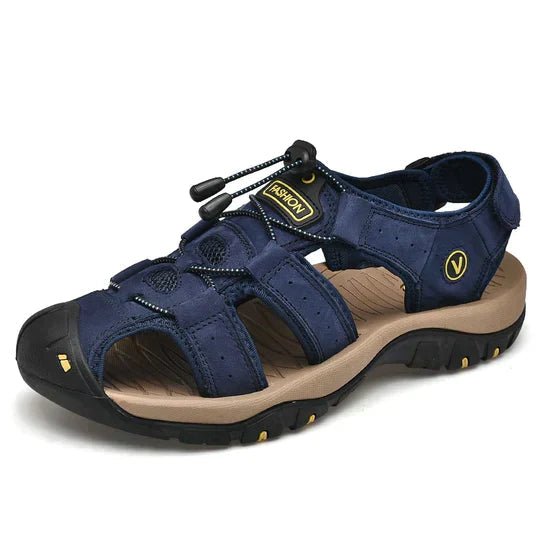 WALKRIX – Sandali da trekking da uomo con punta chiusa e vestibilità regolabile