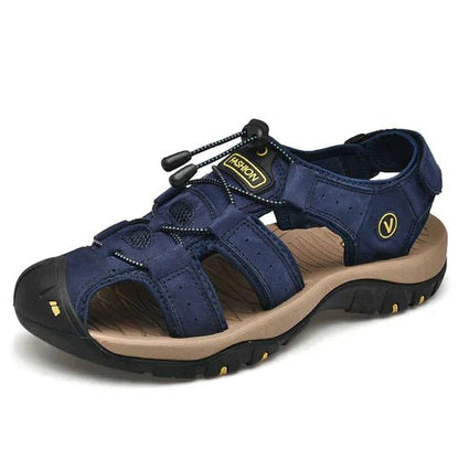 WALKRIX – Sandali da trekking da uomo con punta chiusa e vestibilità regolabile