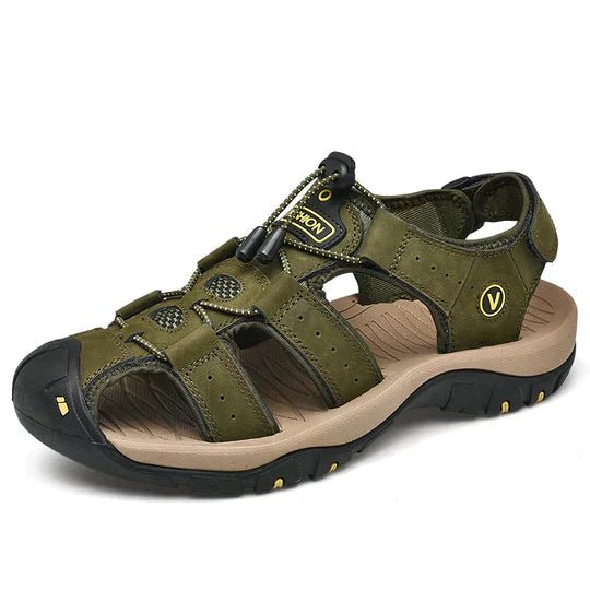 WALKRIX – Sandali da trekking da uomo con punta chiusa e vestibilità regolabile