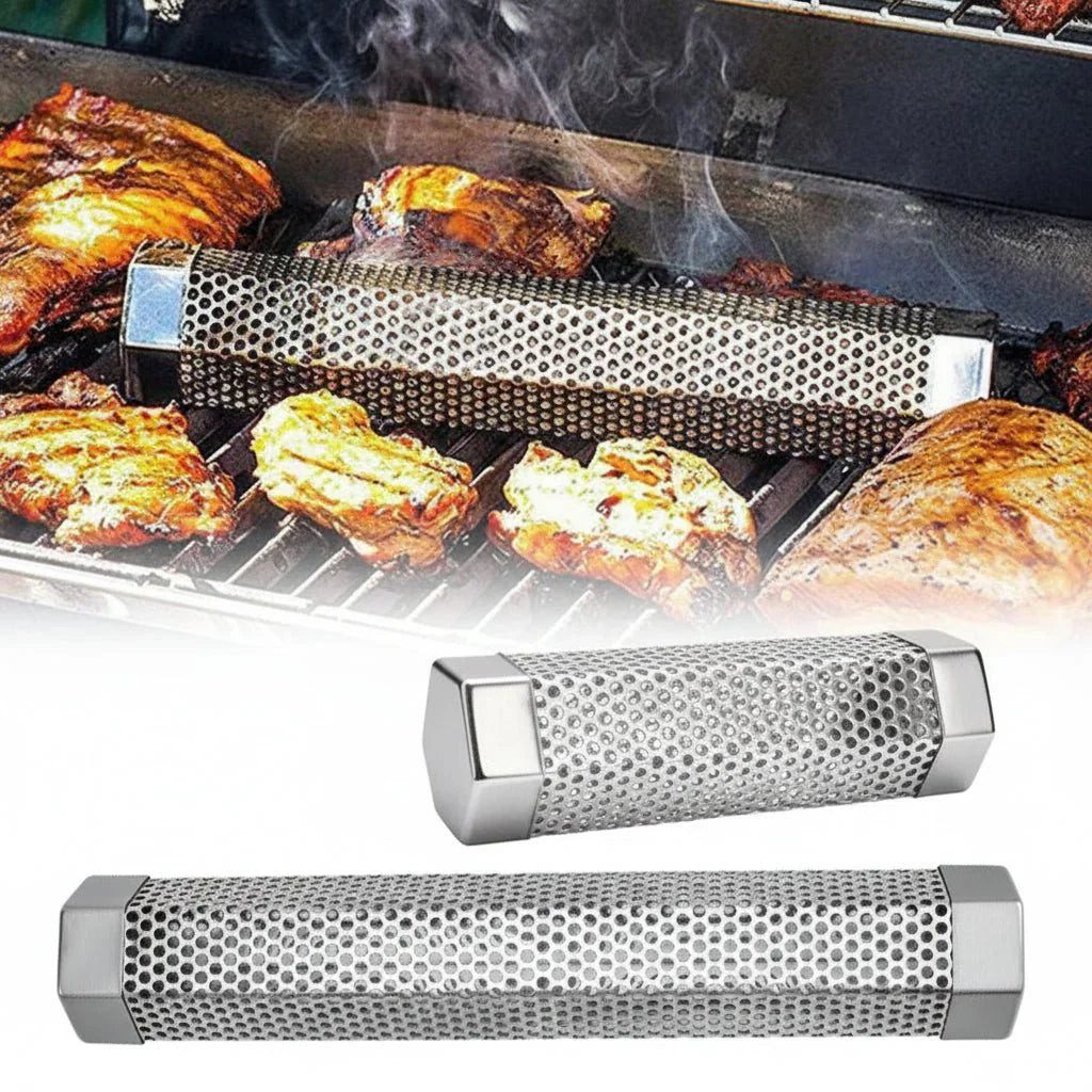 SMOKETUBE – Tubo per affumicare in acciaio inossidabile per un sapore di fumo intenso da barbecue