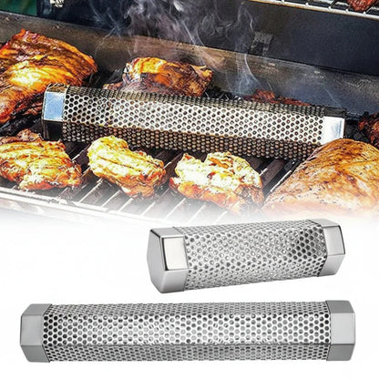SMOKETUBE – Tubo per affumicare in acciaio inossidabile per un sapore di fumo intenso da barbecue