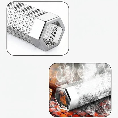 SMOKETUBE – Tubo per affumicare in acciaio inossidabile per un sapore di fumo intenso da barbecue