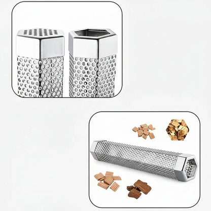 SMOKETUBE – Tubo per affumicare in acciaio inossidabile per un sapore di fumo intenso da barbecue
