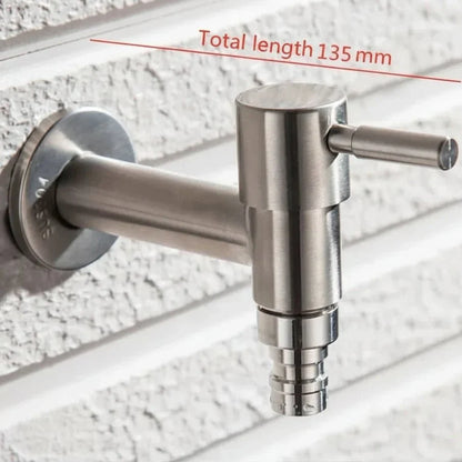 GARDENPRO – Rubinetto esterno in acciaio inossidabile di alta qualità