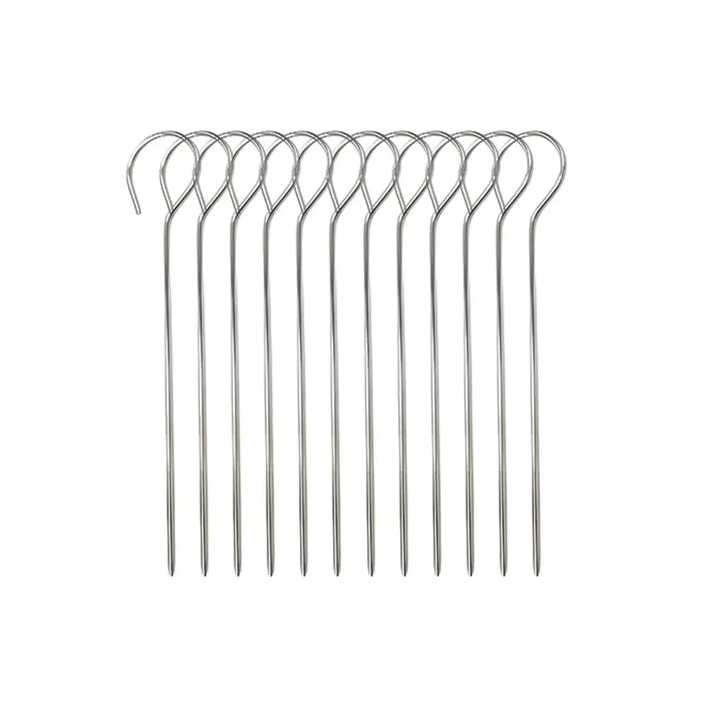 AIRSKEWER – Griglia in acciaio inossidabile per friggitrice ad aria con porta-spiedini