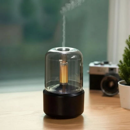 Aromalux - diffusore di aromaterapia e umidificatore per il rilassamento e aria fresca nella stanza