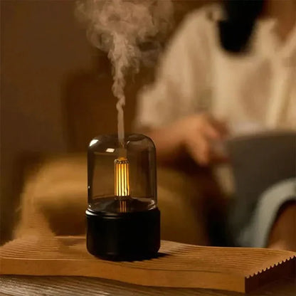 Aromalux - diffusore di aromaterapia e umidificatore per il rilassamento e aria fresca nella stanza