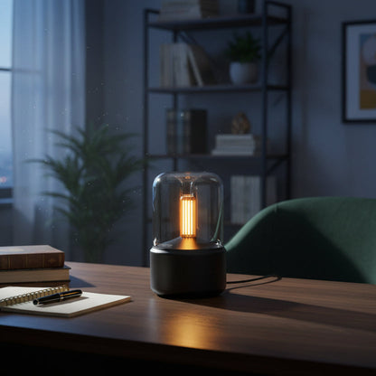 Aromalux - diffusore di aromaterapia e umidificatore per il rilassamento e aria fresca nella stanza