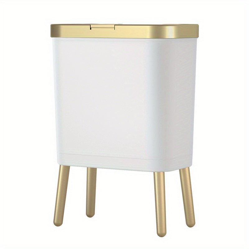 PUREBIN – Pattumiera da 15 litri con coperchio anti-odore e design moderno