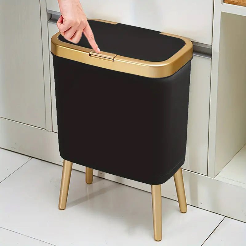 PUREBIN – Pattumiera da 15 litri con coperchio anti-odore e design moderno