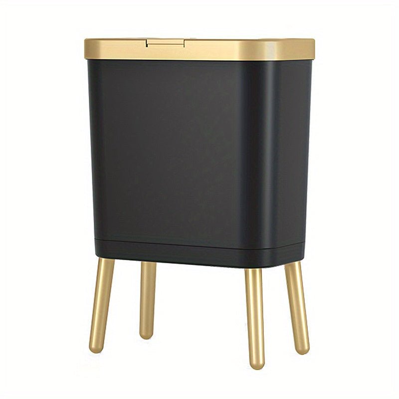 PUREBIN – Pattumiera da 15 litri con coperchio anti-odore e design moderno