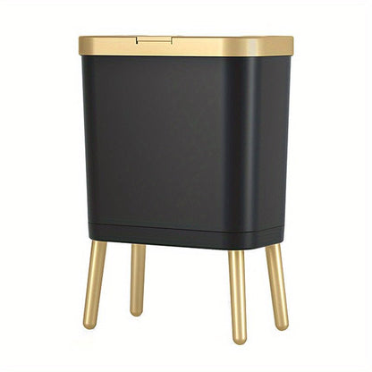 PUREBIN – Pattumiera da 15 litri con coperchio anti-odore e design moderno