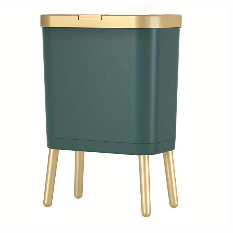 PUREBIN – Pattumiera da 15 litri con coperchio anti-odore e design moderno
