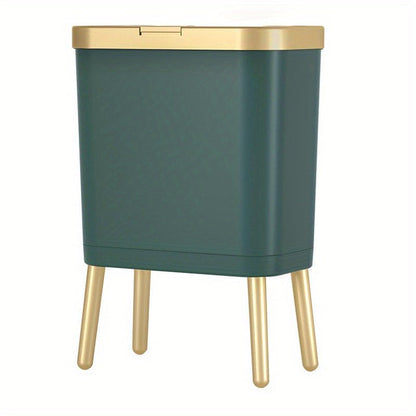 PUREBIN – Pattumiera da 15 litri con coperchio anti-odore e design moderno