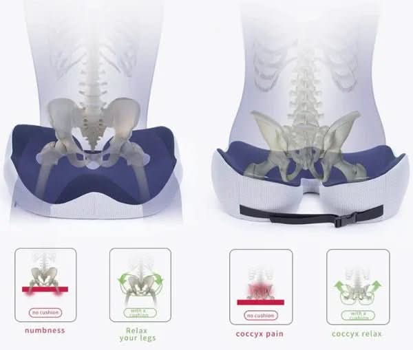 PosturaFlex - Cuscino a memoria – Supporto flessibile per la postura e il comfort