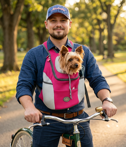 PETVENTURE PACK – Zaino trasportino per cani ergonomico con imbottitura confortevole