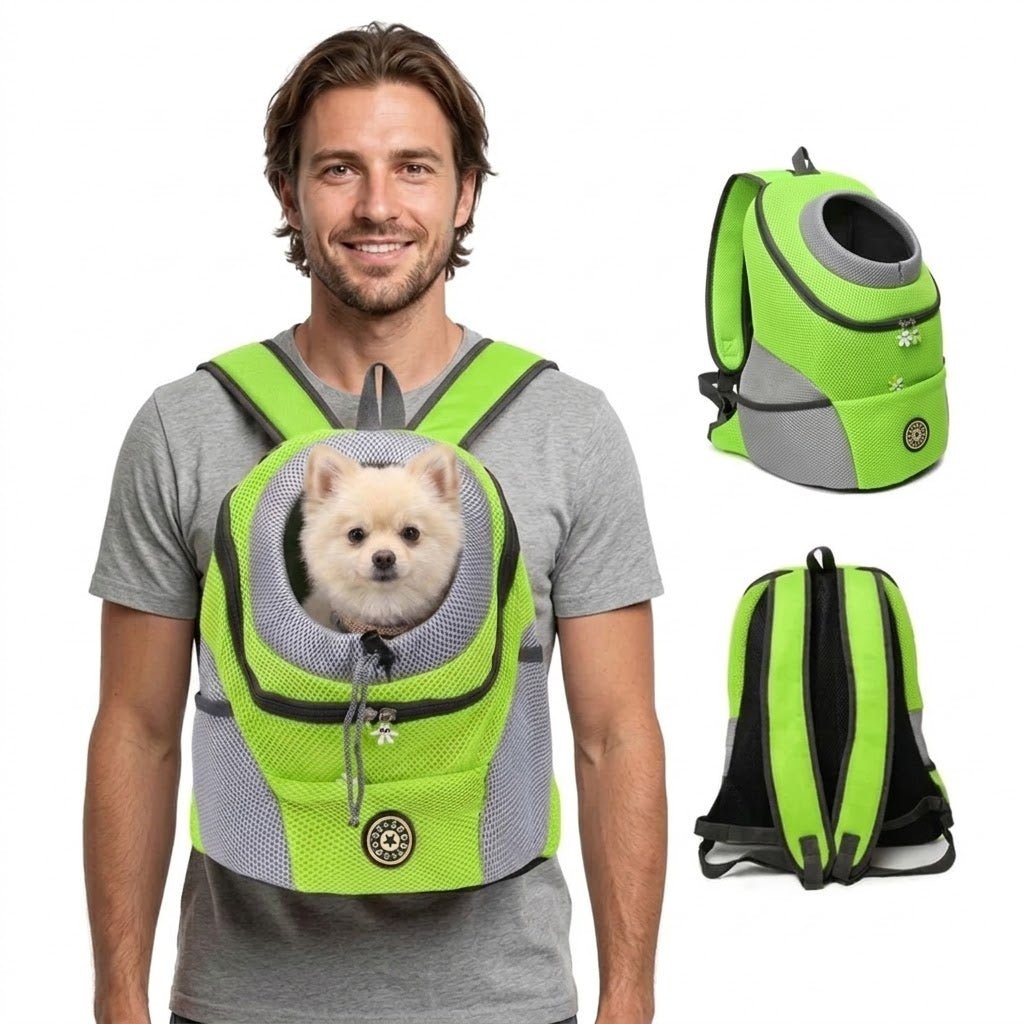 PETVENTURE PACK – Zaino trasportino per cani ergonomico con imbottitura confortevole