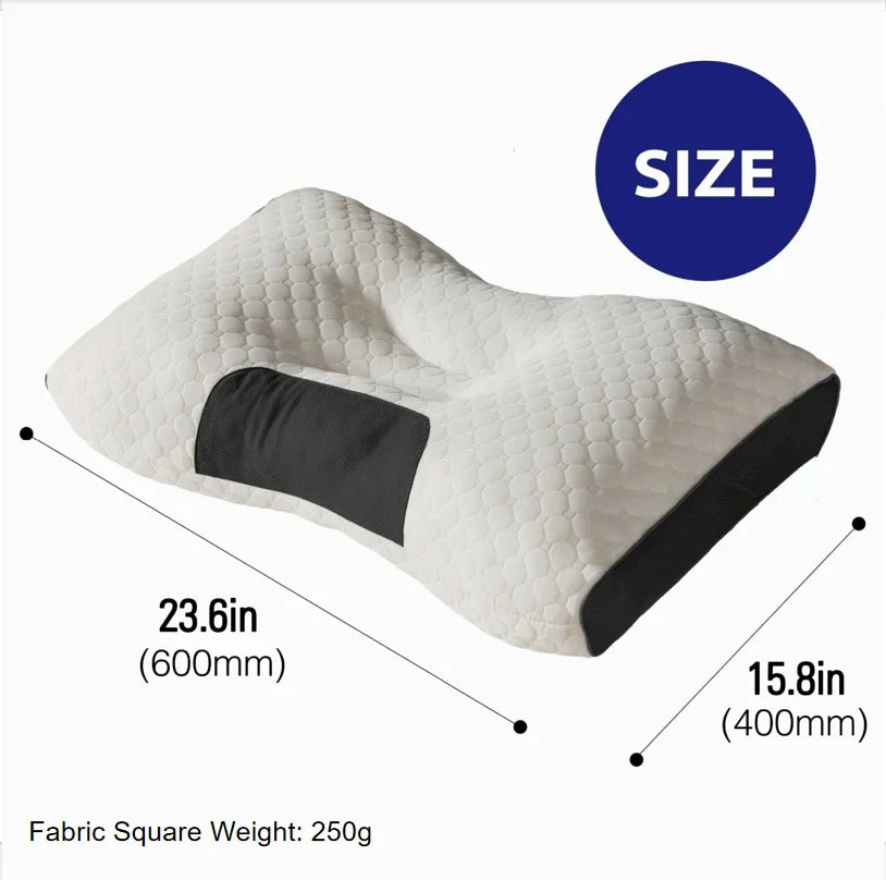 NECKRELAX – Cuscino ergonomico per il collo | Regolabile per un maggiore comfort durante il sonno