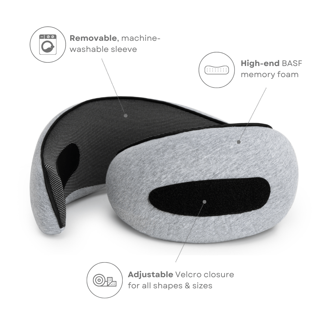 RESTIFY – Cuscino da viaggio ergonomico per il massimo comfort
