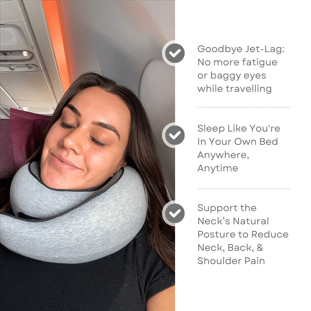 RESTIFY – Cuscino da viaggio ergonomico per il massimo comfort