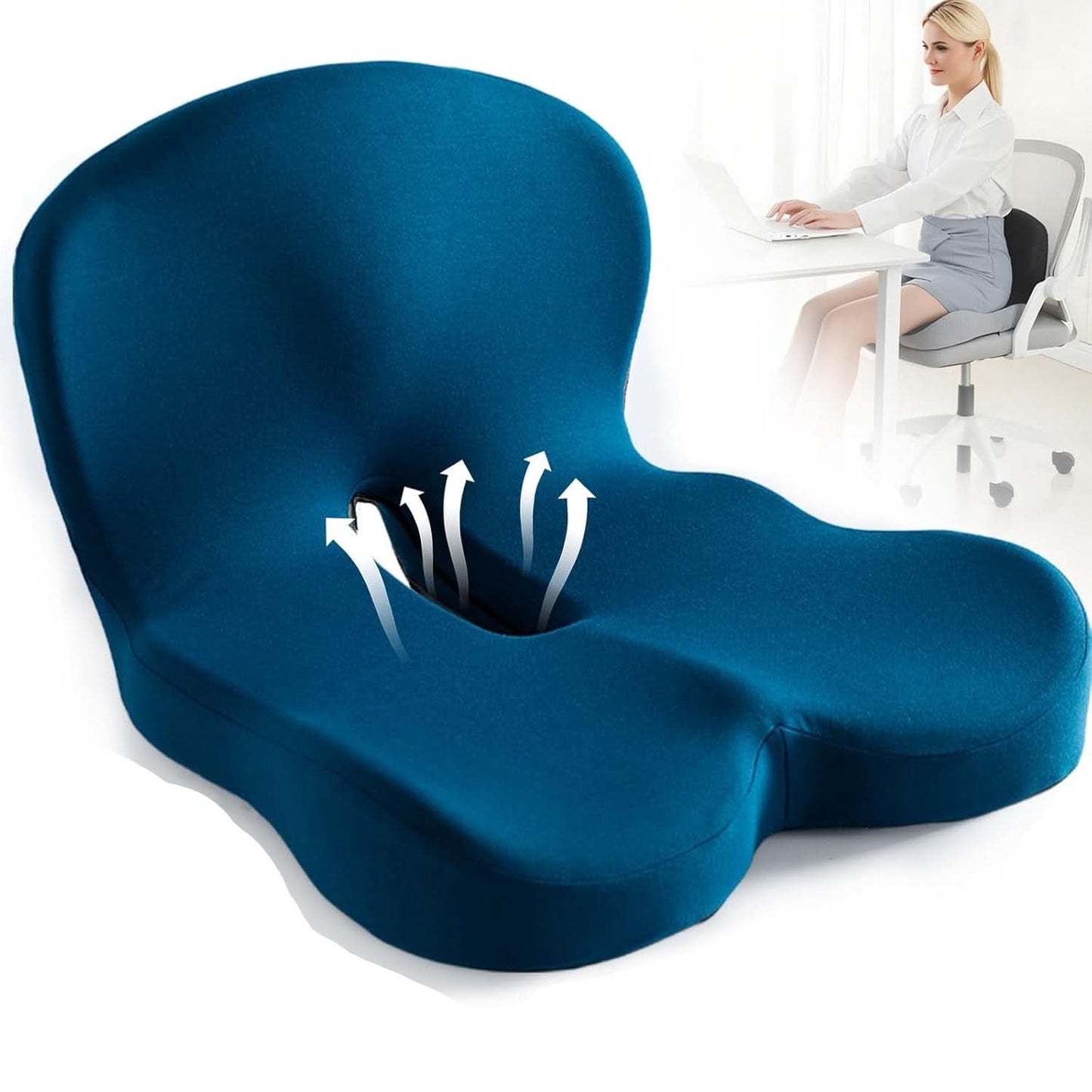 ERGOCOMFORT PAD – Cuscino premium in memory foam per postura e comfort