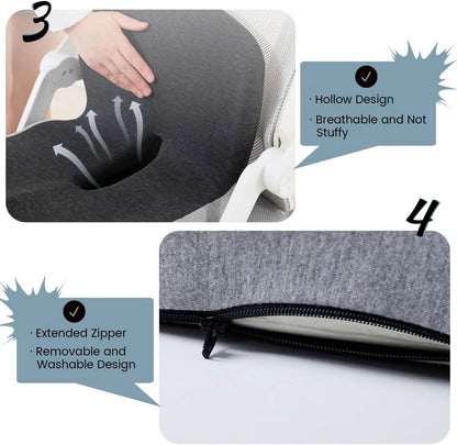 ERGOCOMFORT PAD – Cuscino premium in memory foam per postura e comfort