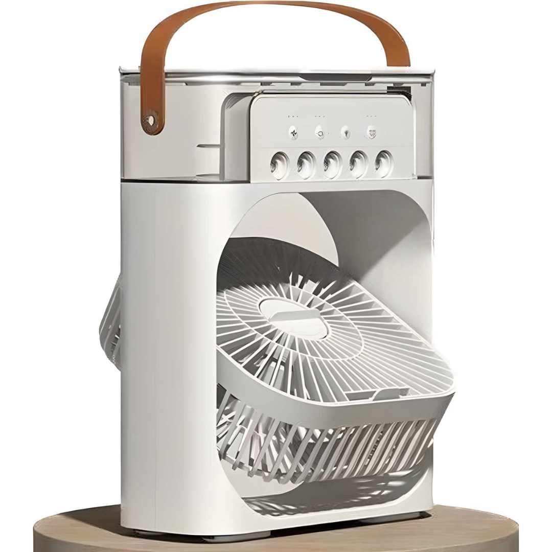 Mini ventilatore umidificatore portatile