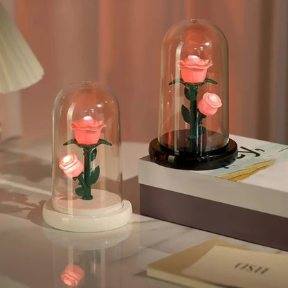 EVERBLOOM – Lampada LED a tulipano | Lampada da tavolo romantica per una decorazione elegante