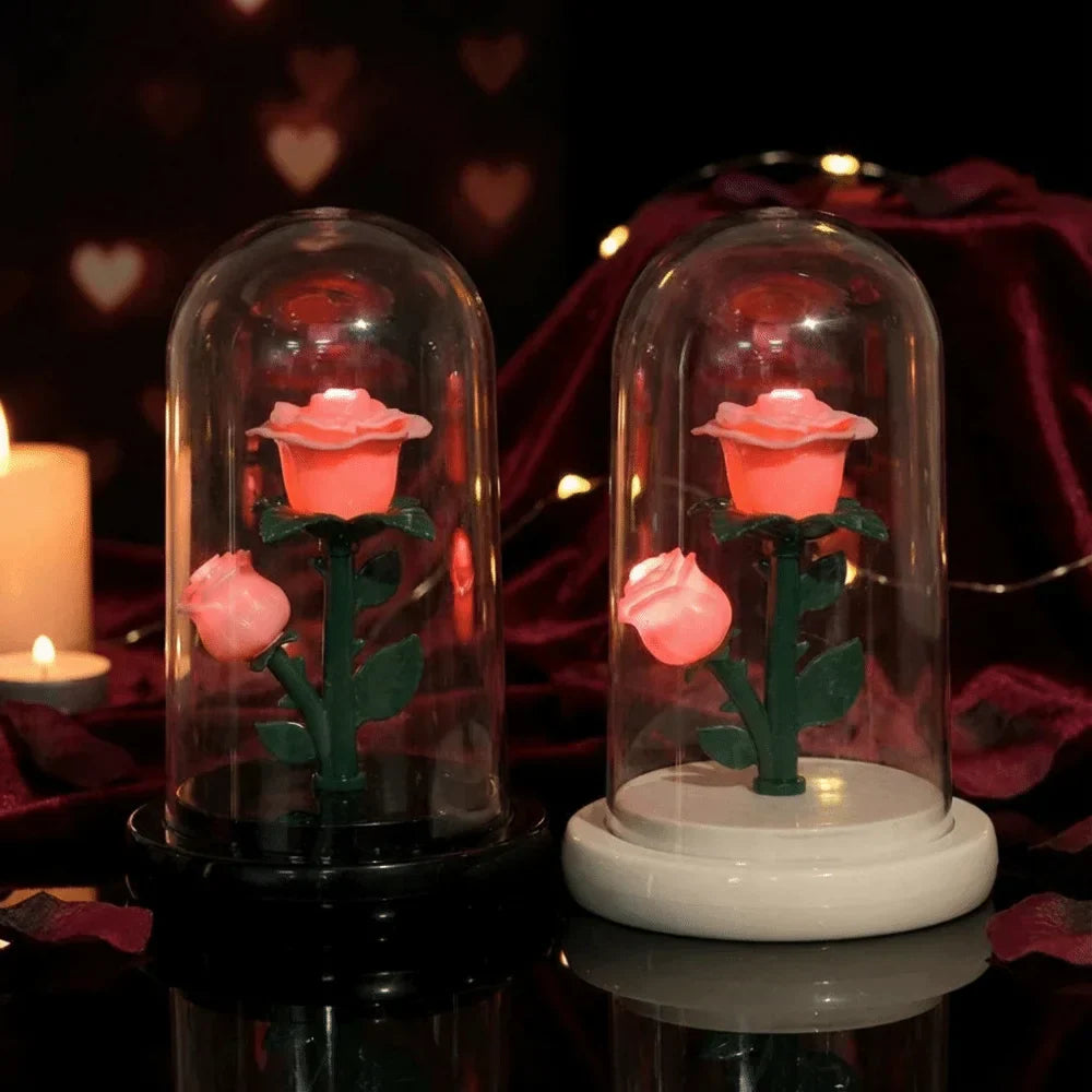 EVERBLOOM – Lampada LED a tulipano | Lampada da tavolo romantica per una decorazione elegante