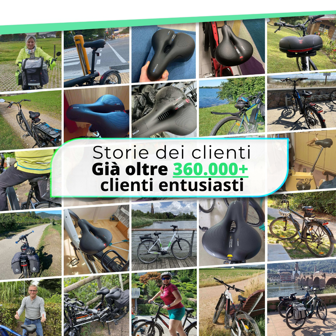 CloudComfort Pro – Sella da Bici Morbida come una Nuvola