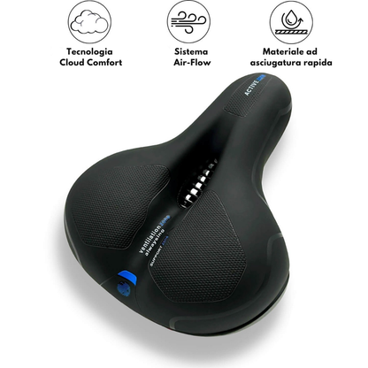 CloudComfort Pro – Sella da Bici Morbida come una Nuvola